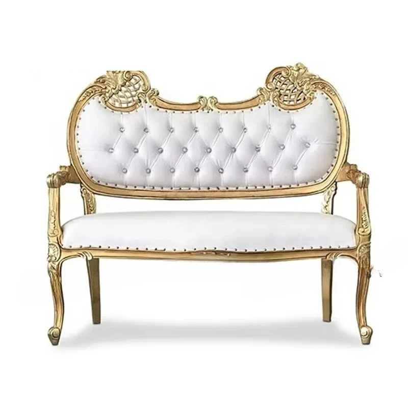 Featured Style Throne Armchair Bench for Royal Furniture King Three Seat Sofa Set Luxury Modern Design Customizable Colors