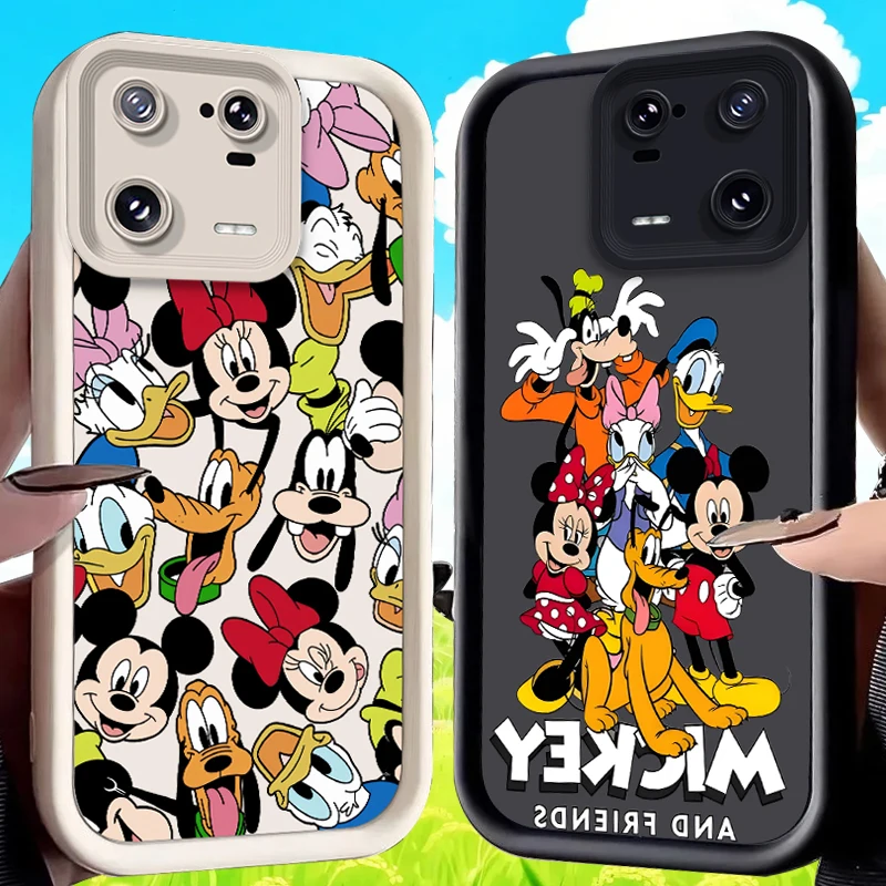 

Чехол Disney с Микки и Минни для Xiaomi Mi 15 14 14T 13 13T 12 11 11T Lite POCO X7 X6 5G X5 X3 NFC F6 F5 M7 M6 Pro 4G Cover Funda