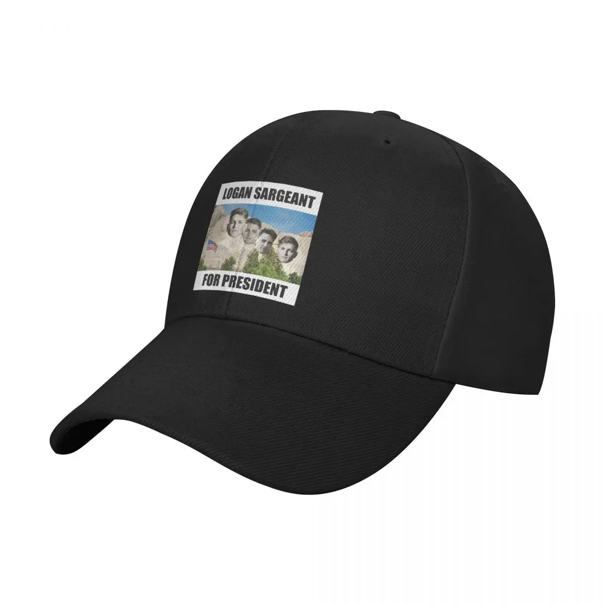 

F1 Driver Logan Sargeant for President - On Mount Rushmore Baseball Cap Christmas Hat Gentleman Hat Hats For Men Women's