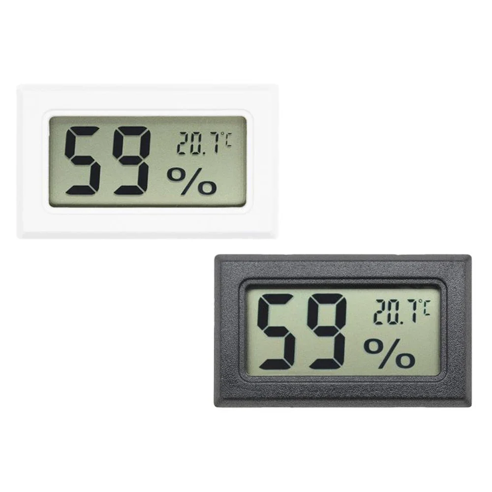 Mini Digital Thermometer Hygrometer Indoor Room Temperature Humidity Meter Convenient LCD Temperature Sensor Humidity Tester