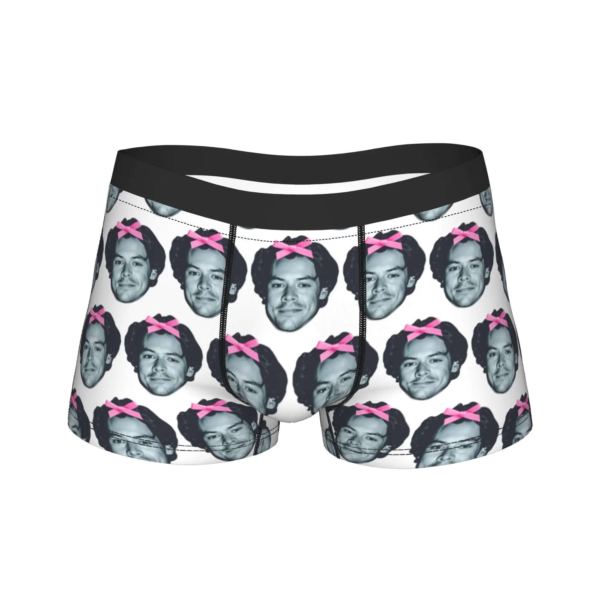 Kiss All the Time Underwear Harry  S-Styles 2026 Music Man Boxer Brief Comfortable Trunk Trenky Pattern Plus Size Panties