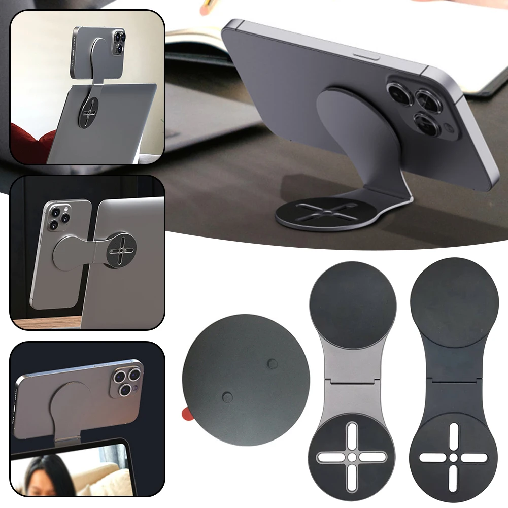 New Magnetic Phone Holder Foldable Side Expansion Bracket GPS Phone Stand Universal Phone Support Bracket