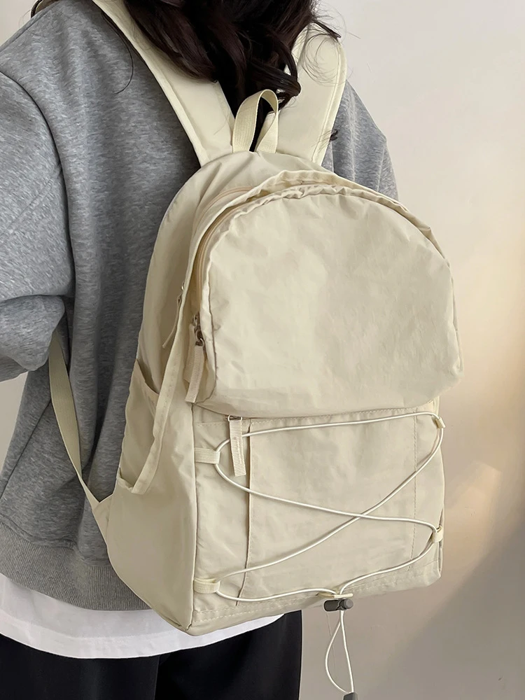 

Outdoor color-blocking backpack, lightweight travel bag, small hiking backpack, stylish school bag for middle and high school st