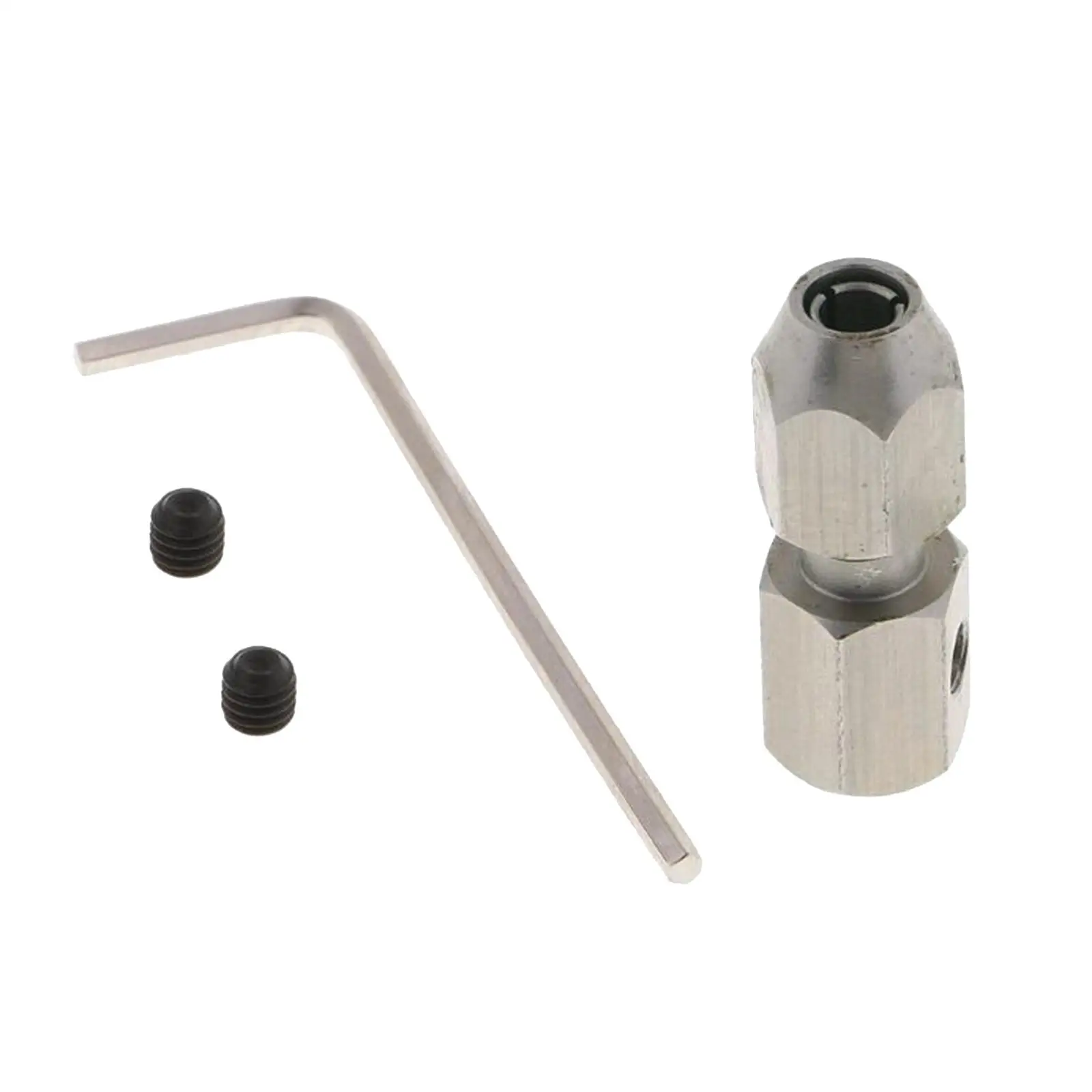 Motor Shaft Chuck Replacement Stainless Steel RC Boat Joint Shaft Coupler for Electric Boat Toy Crawler Motor RC Ship RC Boat