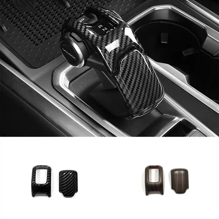 For FOR HAVAL H9 2024 2025 Car Styling Gear Shift Knob Cover Shift ABS Sticker Decorations Auto Modificated Accessories