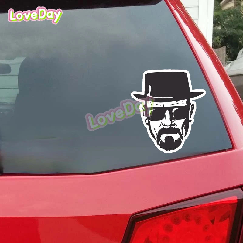 Breaking Bad Better Call Saul Los Pollos Hermanos Car Sticker Funny Vinyl Rear Glass Scratches Decorative Sticker Luggage Decal