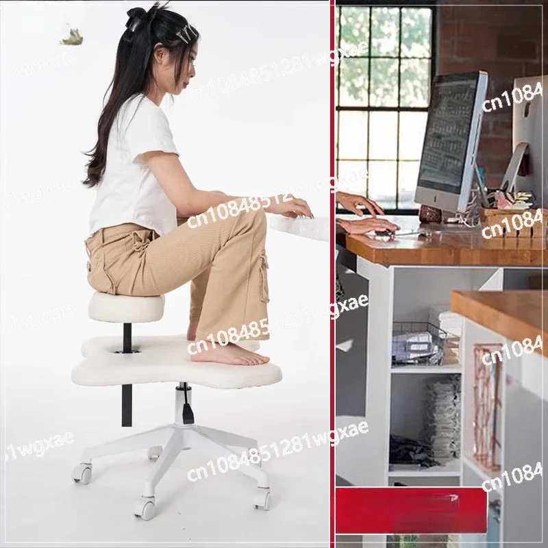 N3 Cross legged Monkey Stool Net Red Squat Chair Stool Lazy Office Sofa Sitting No Sitting Phase Squat Chair