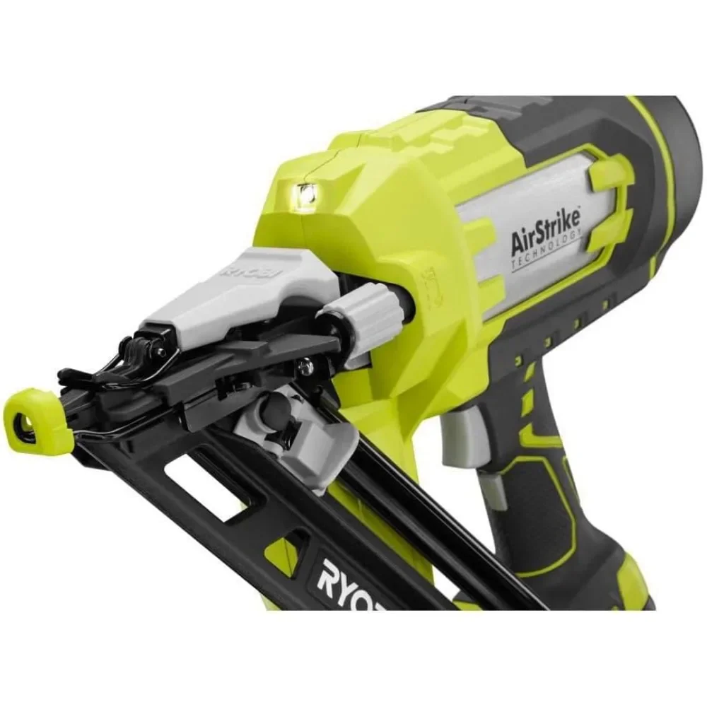 Imagem -05 - Ryobi-finish Nailer Bateria e Carregador Não Incluído 18v Mais Angular 15 Gal P330