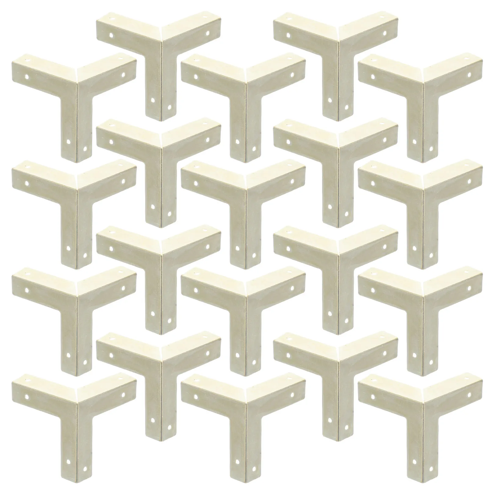 

20pcs Zinc Alloy Corner Protectors for Wooden Boxes Jewelry Cases Vintage Decorative Edges Covers Furniture Hardware