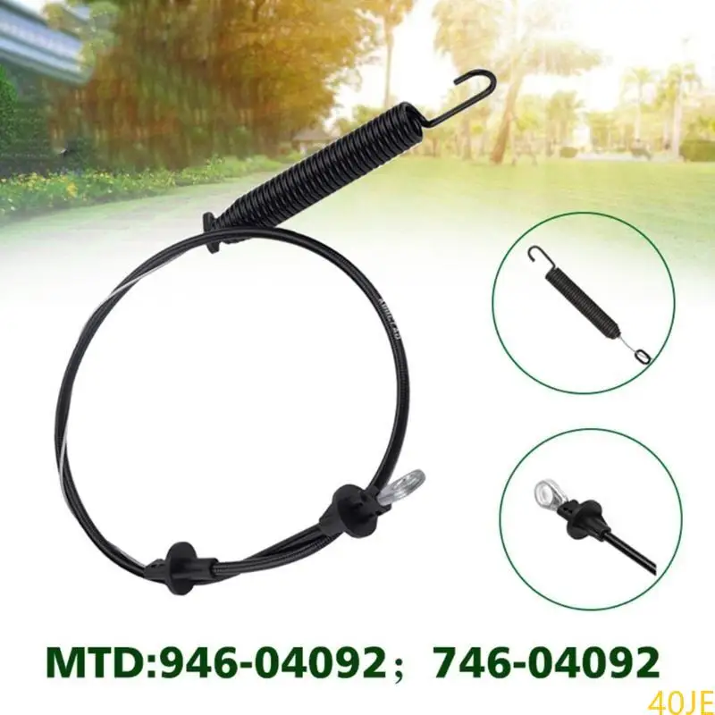 

40JE Deck Engagement Clutch Cable for 12-0504 LX420 LX425 LX460 746-04092 Mower Lawn Tractor Lawnmower Parts 946-04092