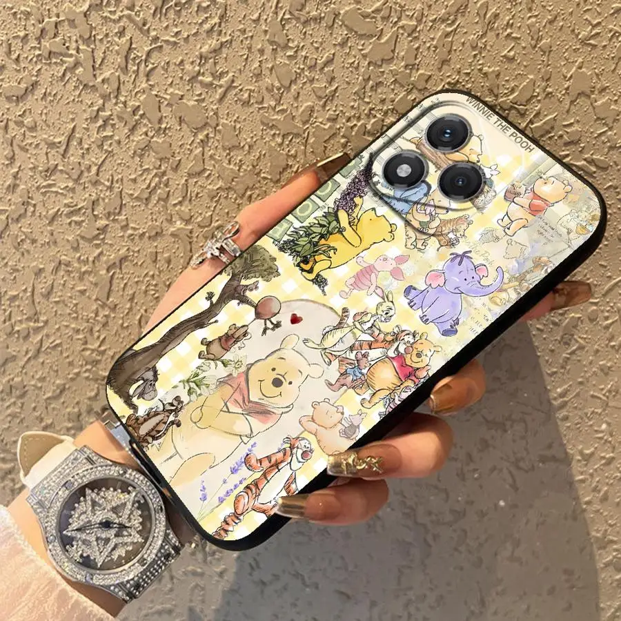 Чехол Disney Winnie The Pooh для Honor X7 70 X9c X8 90 Lite 8X X9 X7a X9a, мягкий чехол для телефона на заднюю панель