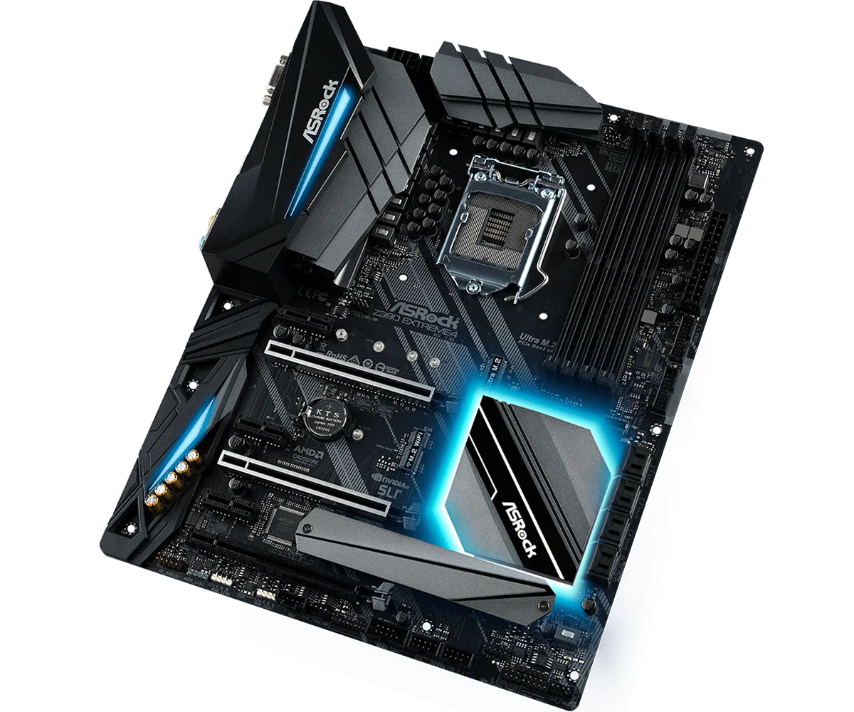 Imagem -02 - Asrock-placa Mãe Desktop Original Z390 Extreme Soquete 1151 Lga1151 Ddr4 Sata3 Usb 3.0 M.2