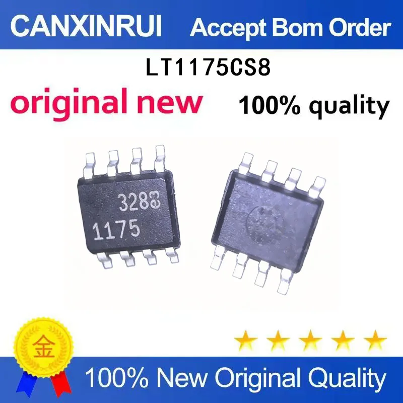 

(5-100 Pieces) New stock LT1175CS8 LT1175 1175 SOP8