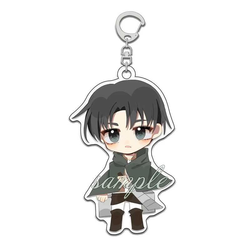 อนิเมะ shingeki NO kyojin/โจมตียักษ์ Levi Ackerman Eren Jaeger คอสเพลย์ตราโคมไฟอะคริลิก Ambitus