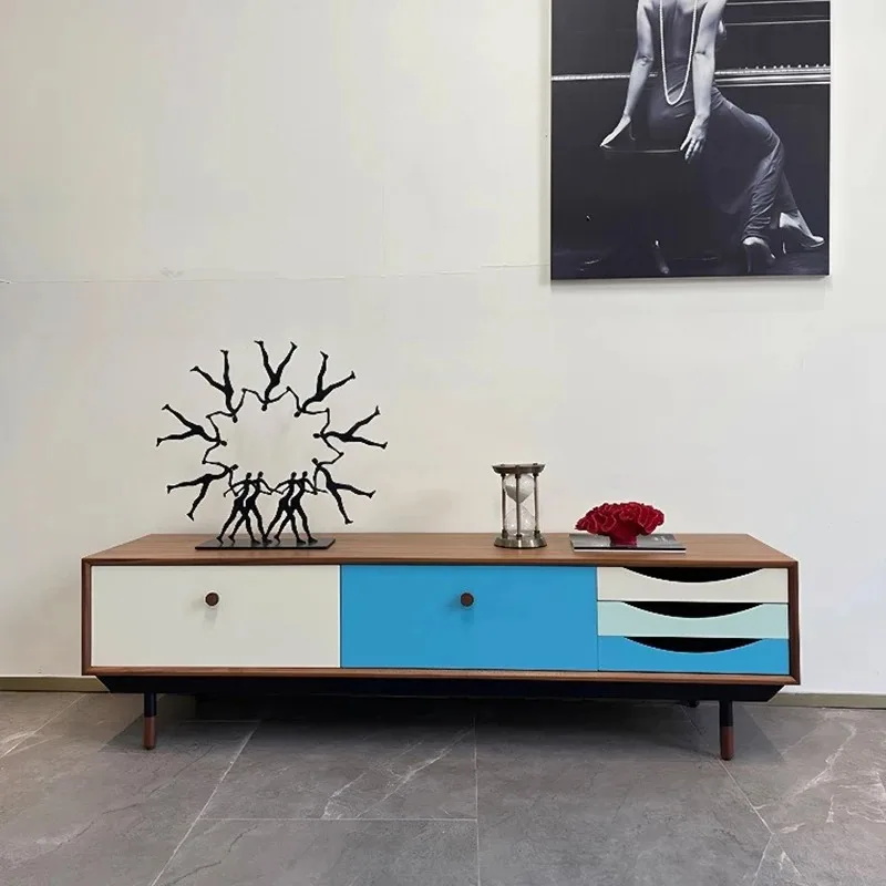 Modern Unique Tv Stand Luxury Design Minimalist Rustic Nordic Tv Stand With Storage Soportes De Televisión Furniture For Home