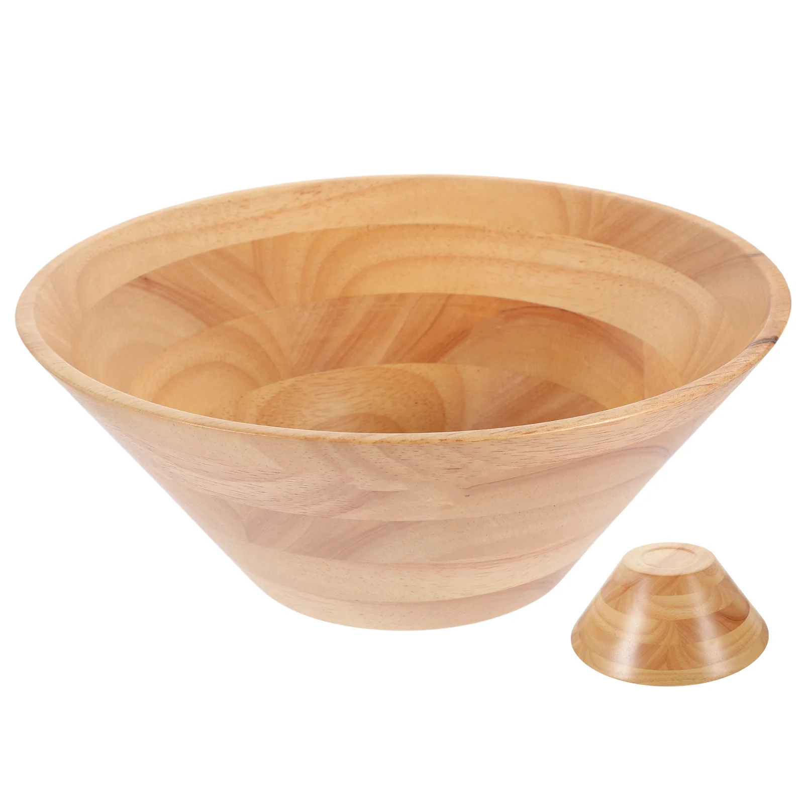 

Wood Vegetables Salad Bowl Appetizer Serving Bowl Wooden Cone Shaped Bowl Wood Bowl Wood Salad Serving Bowl