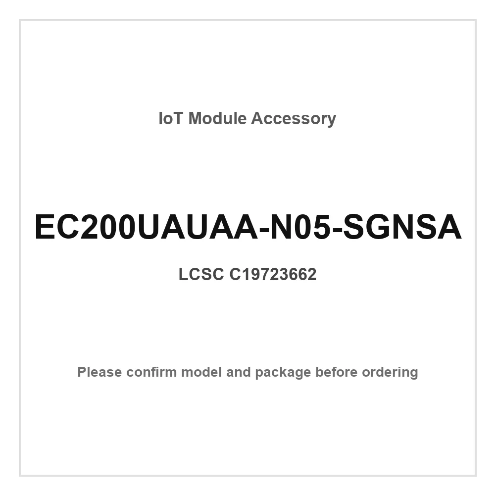 1pcs EC200UAUAA-N05-SGNSA SMD 31x28mm LTE PCM I2C UART SPI USB ADC SIM Cellular LTE Wireless Communication Module