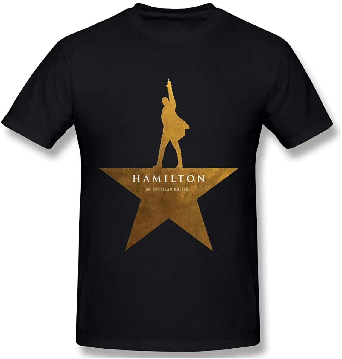 

Hamilton An American Musical Classic Hamilton Star T-Shirt. Summer Cotton Short Sleeve O-Neck Men's T Shirt New S-3XL