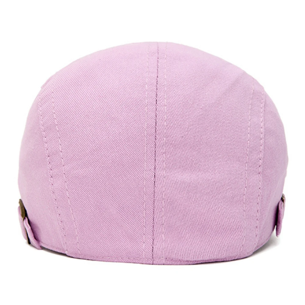 HT5145 Baskenmützen für Männer und Frauen, Retro-Künstler-Malermütze, Neue Einfarbige Unisex Ivy Flachmütze, Verstellbare Baskenmütze für Damen und Herren – Detail 8