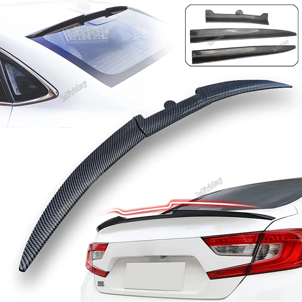 Car Universal Roof Spoiler Tail Spoiler Trunk Wing DIY Refit Spoiler poiler wing racing trunk spoiler auto spoiler universale