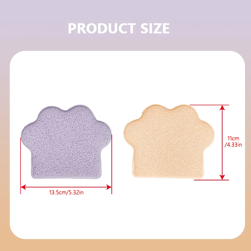 إسفنجة تنظيف الوجه للمنزل والسفر ، تحمل موديل تنظيف عميق قابل لإعادة الاستخدام ، جديد ، 1 ، 4 ،