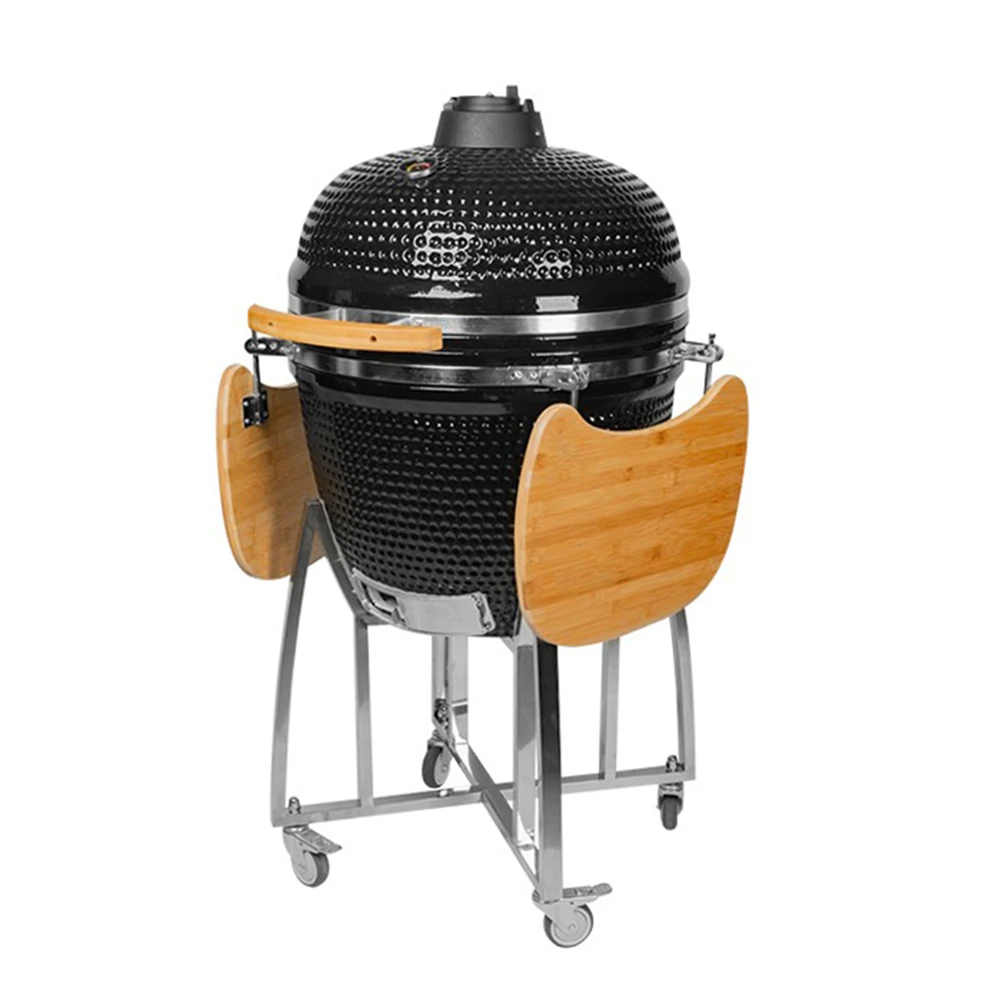 

Auplex Outdoor Kitchen Churrasqueira Parrilla 23.5 Inch Green BBQ Kamado Grills