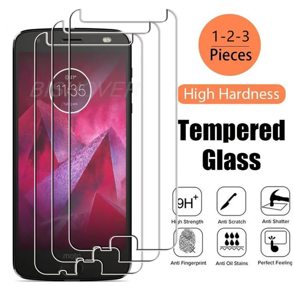 

Закаленное стекло для Motorola Moto Z2 Play Force 5,5 дюйма 2017 XT1710-09 07 01/10-02, защитная пленка для экрана, пленка для телефона