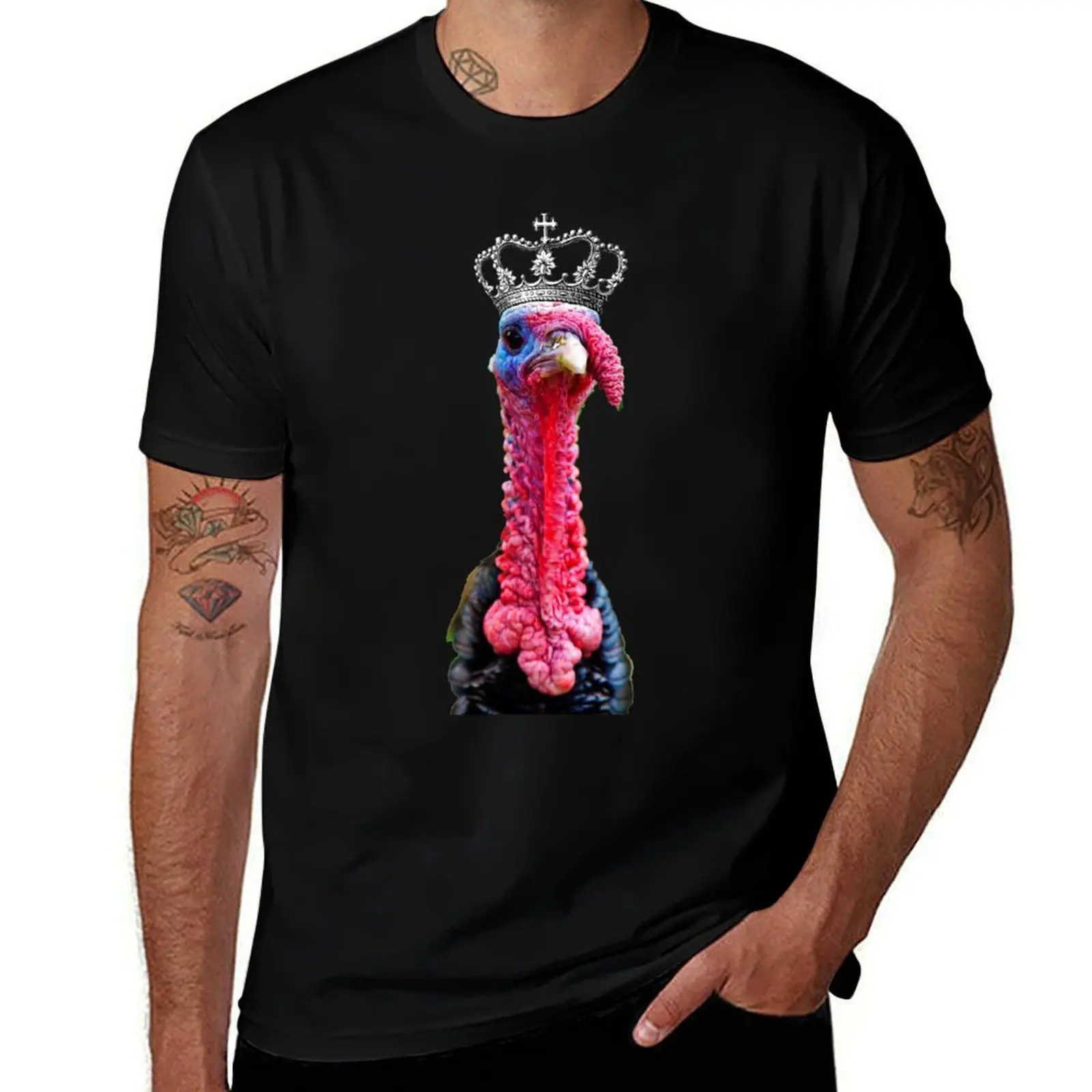 Turquey Queen T-Shirt Sport Basic Moisture Wicking Tee T-Shirt