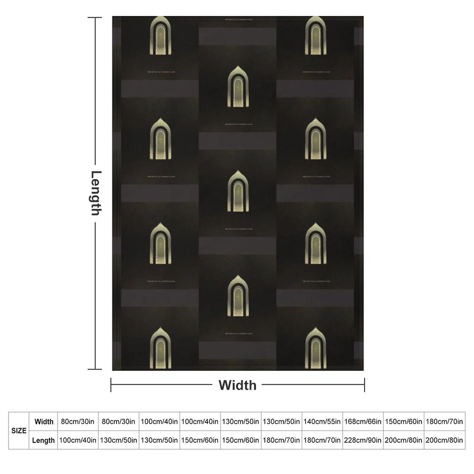 Album The Battle at Gardena??s Gate By Greta Van Throw Blanket Decorative Throw Beach Soft Blankets