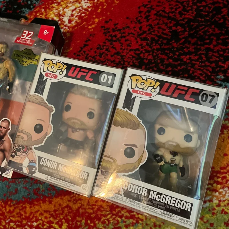 Официальный представитель UFC Конор МакГрегор # Коллекционная фигурка Funko Pop Limited Edition: Оригинальная модель-игрушка для детей, подарок на праздник
