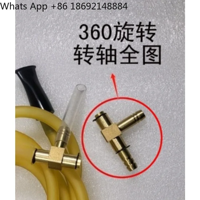 

Lamplighter blowing hose, thermoplastic glass blowing pipe, blowing nozzle