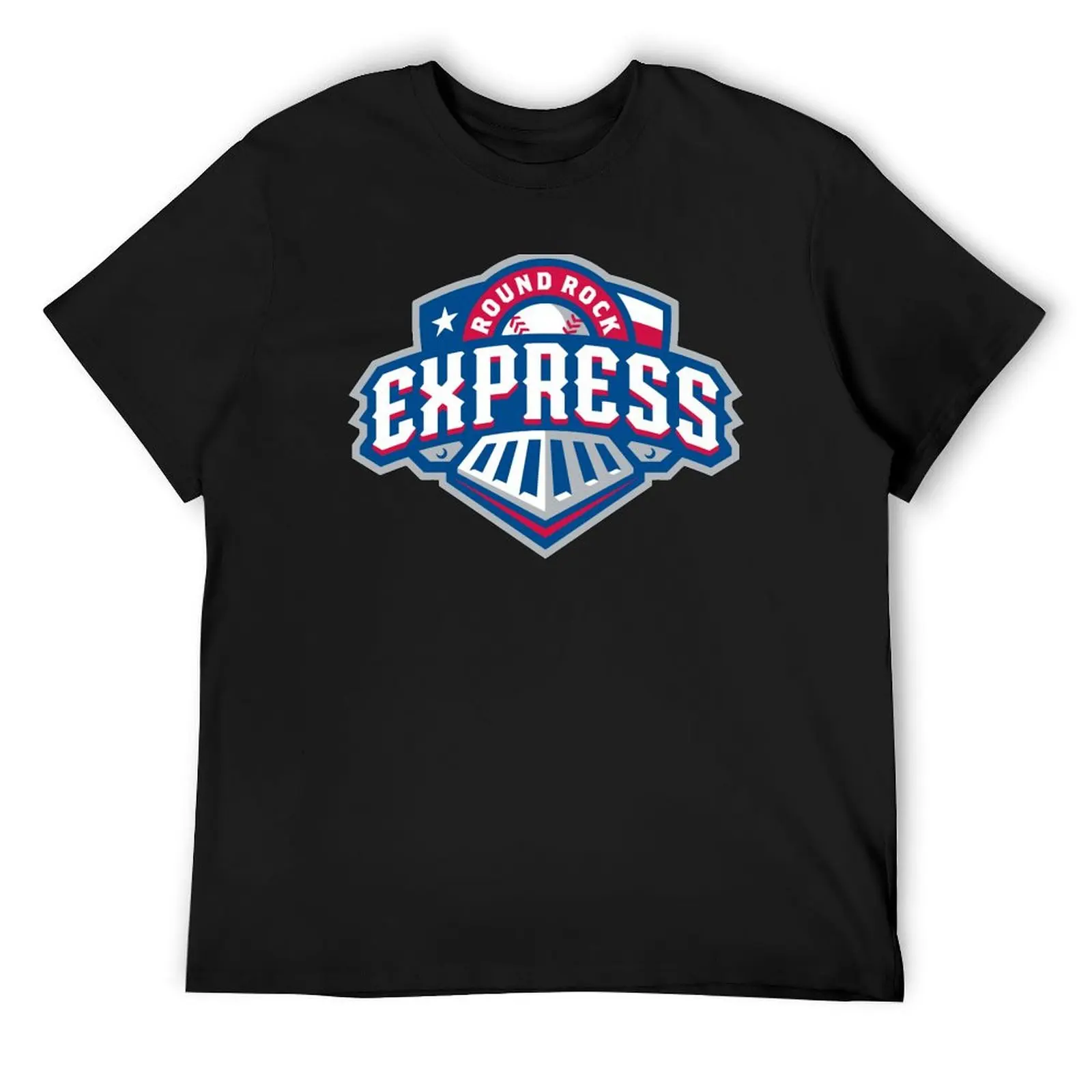 Round Rock Express T-Shirt blanks summer top cotton graphic tees man t shirt black t-shirts for men