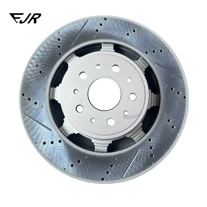 257141 Front brake disc # lateral drilling and grooving # for Maserati GRANTURISMO GRANCABRIO MC GT/M145