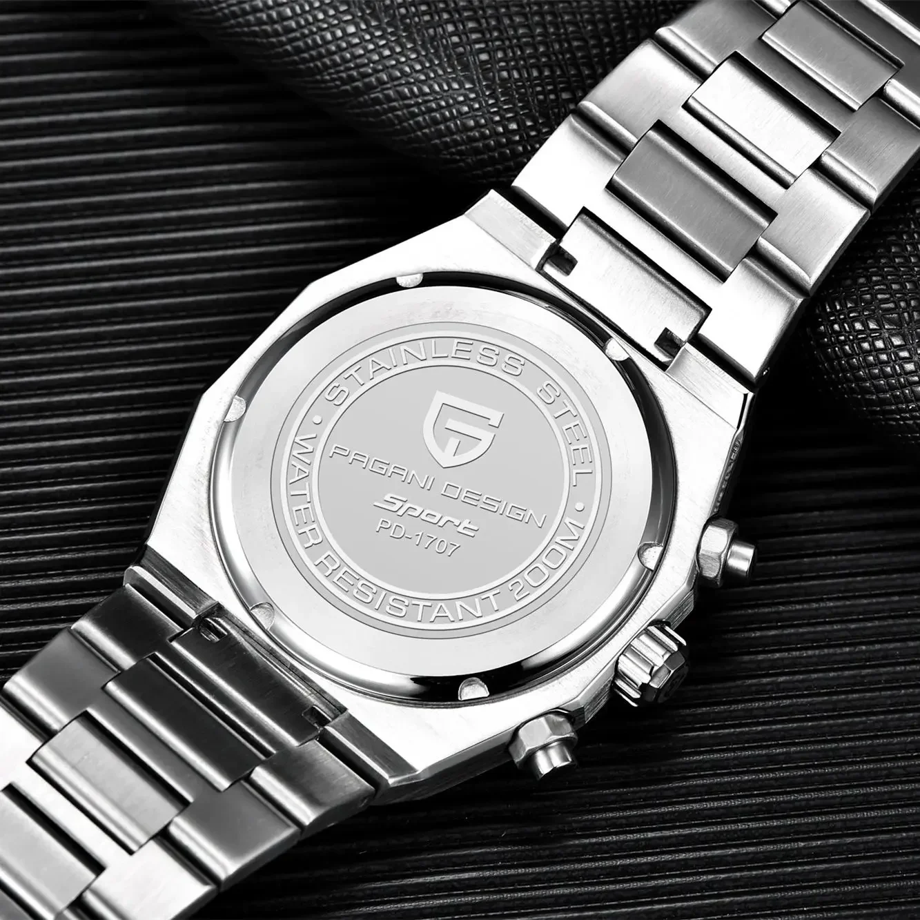 PAGANI DESIGN 2026 New 40mm Men\'S Quartz Watch Sapphire Stainless Steel Waterproof 20bar C3 Chronograph Reloj Hombre Man Watches