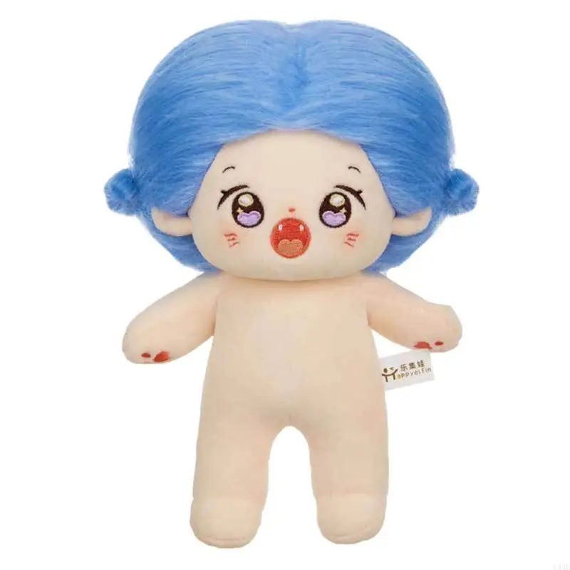 634F أطفال يلعبون لعبة دمية مصنوعة يدويًا تولد من جديد دمية أطفال هدية عيد ميلاد لعبة حفلة عيد ميلاد