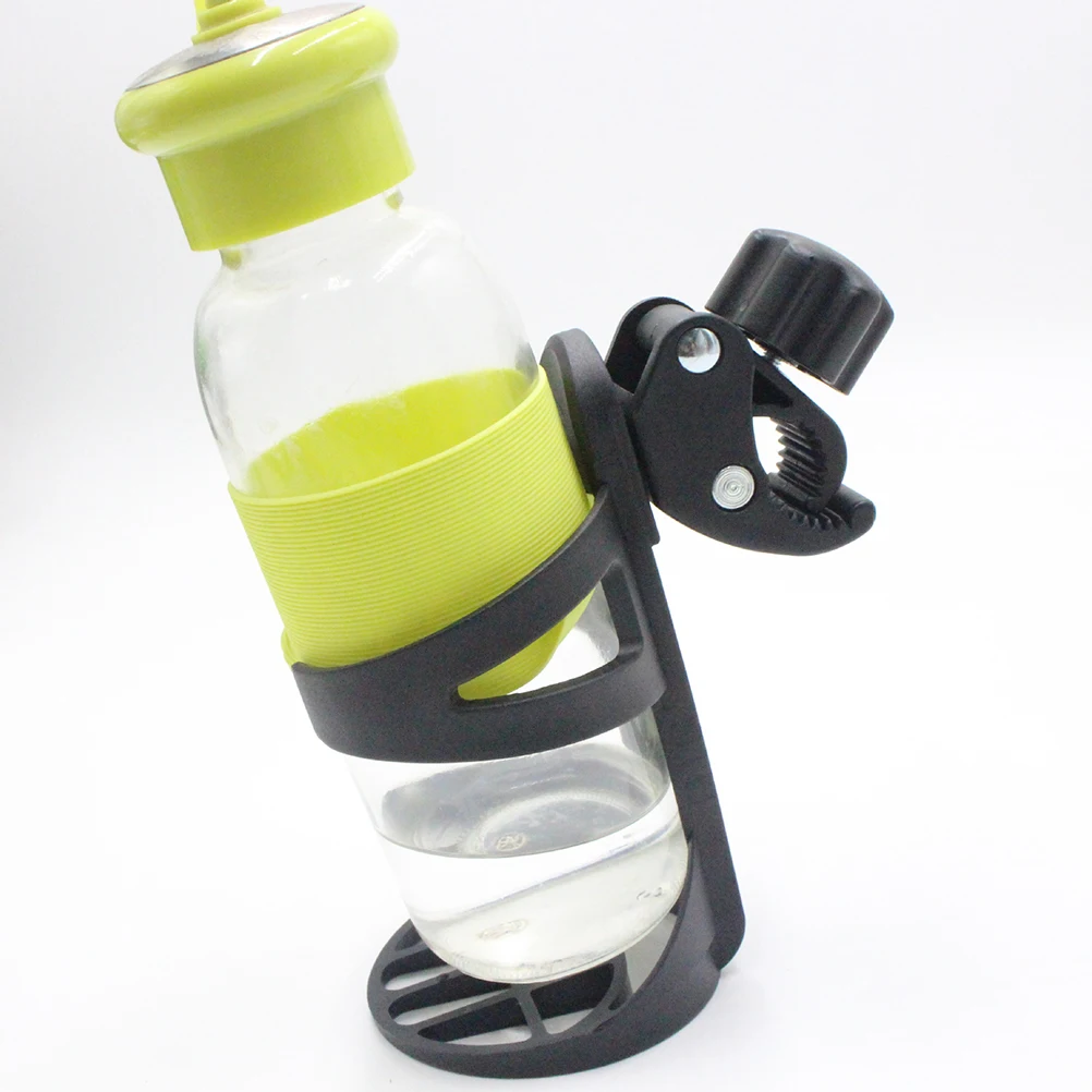Universal Stroller Cup Holder Lightweight 360 Rotation Drink Holder Fits Baby Bottle Bike Wheelchair Coffee Cups