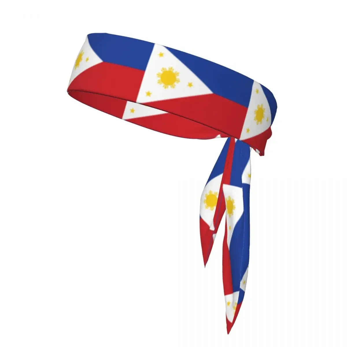 

Philippines Flag Sweatband Bandanas Hairband Head Tie Sports Headband Hair Accessories