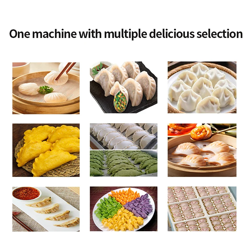 Multi Function Momo Making Machine High Configuration Chinese Style Steam Bun Equipment Commercial Automatic Production System