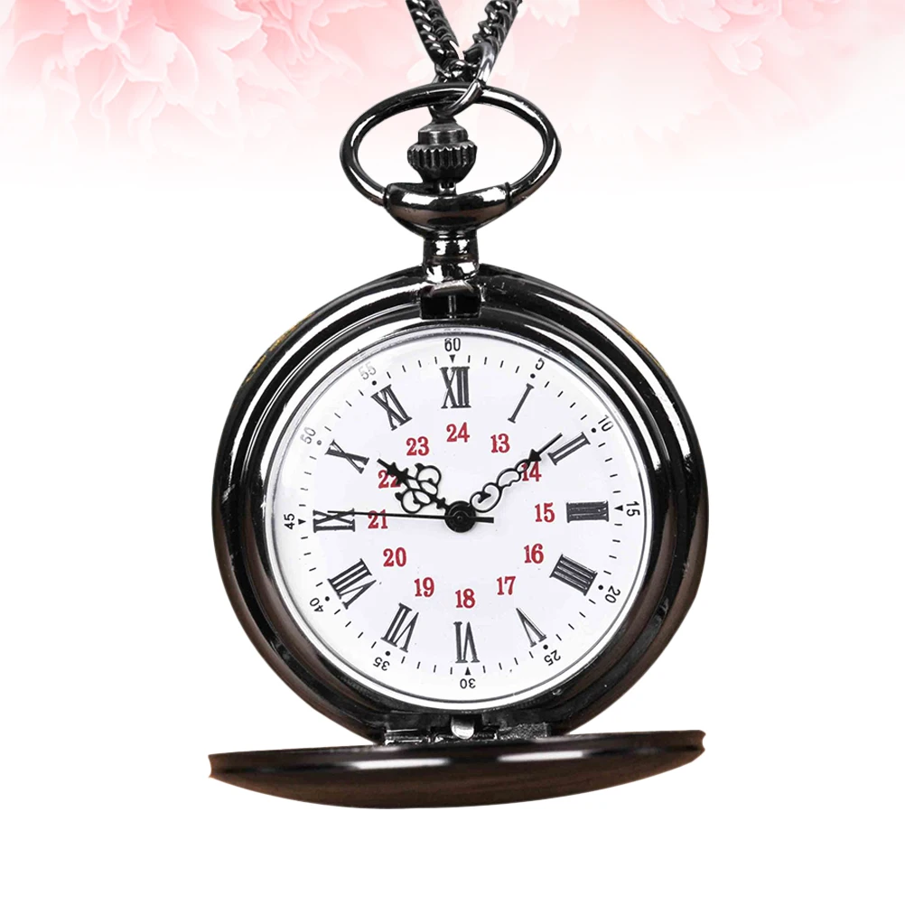 

Roman Face Pocket Watch Vintage Personalized Creative Clothing Clothes Decoration