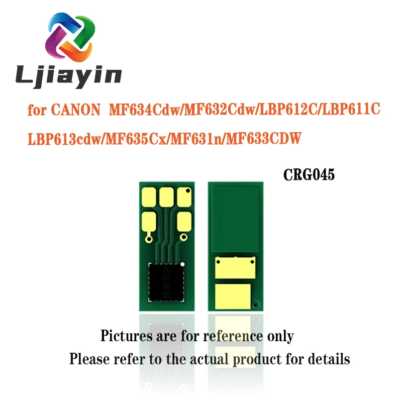 WW Version CRG045/CRG045H Toner Chip for Canon MF634Cdw/MF632Cdw/LBP612C/LBP611C/LBP613cdw/MF635Cx/MF631n/MF633CDW