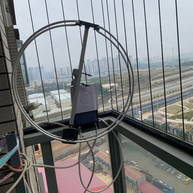 Omnidirectional High Gain FM Antenna for Stereo Radio Amplifier Indoor Outdoor