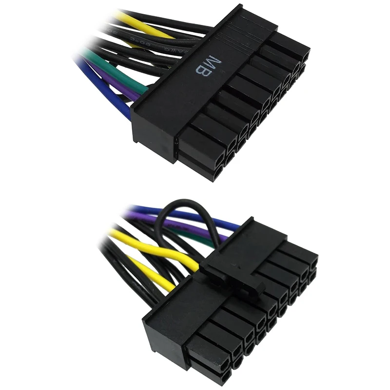 SLQZT 24 دبوس إلى 18 دبوس ATX PSU كابل محول الطاقة لمحطة العمل Z220 Z230 Z420 Z620 13 بوصة (33 سم)
