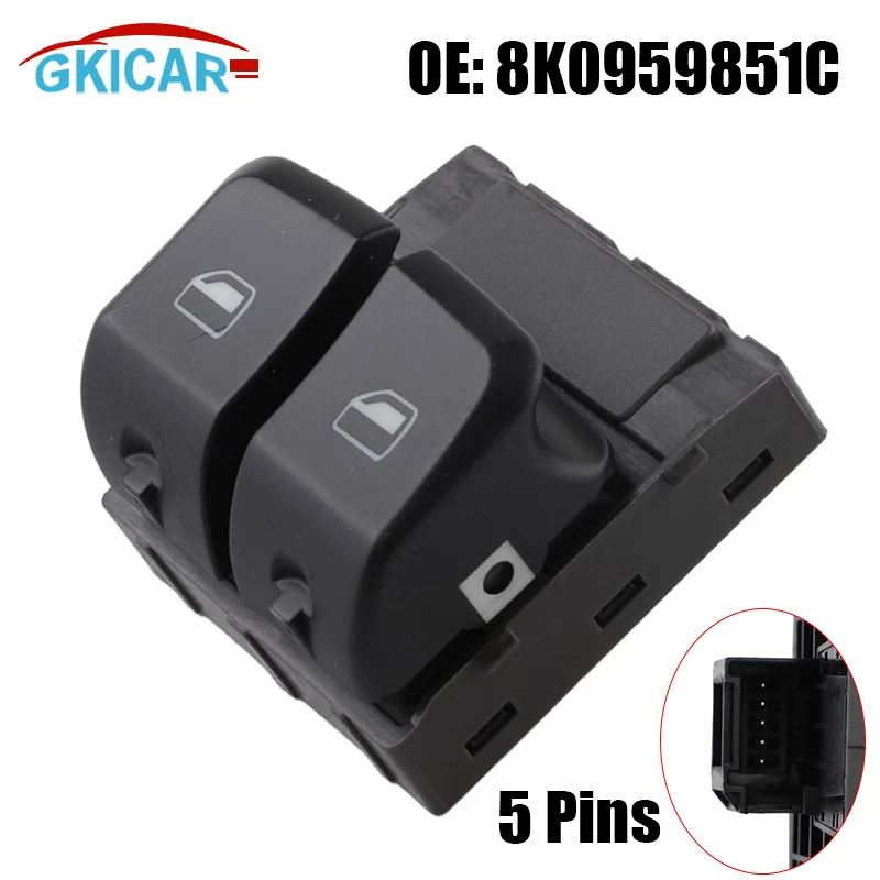 

8K0959851C 1329-02S Power Window Master Switch Button For Audi RS5 2010-2016 A5 S5 2008-2011