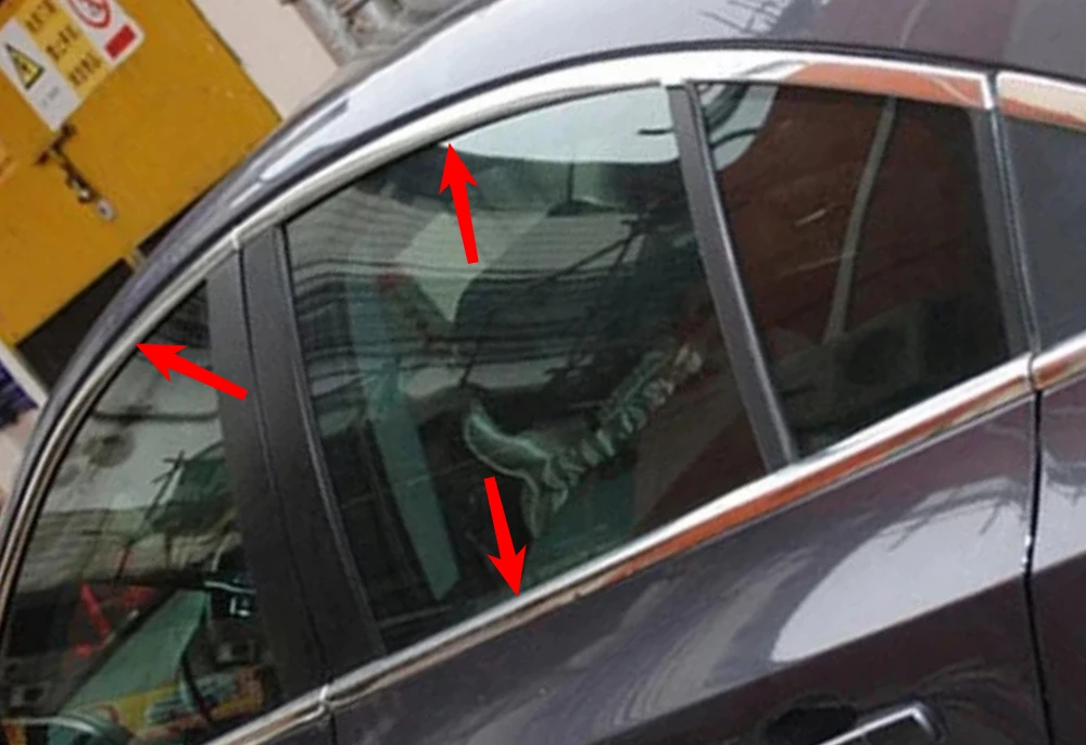 

For Chevrolet Cruze 2009 2010 2011 2012 2013 2014 Stainless Steel Car Full Set Window Frame Sill Trims Molding Strip Accessories