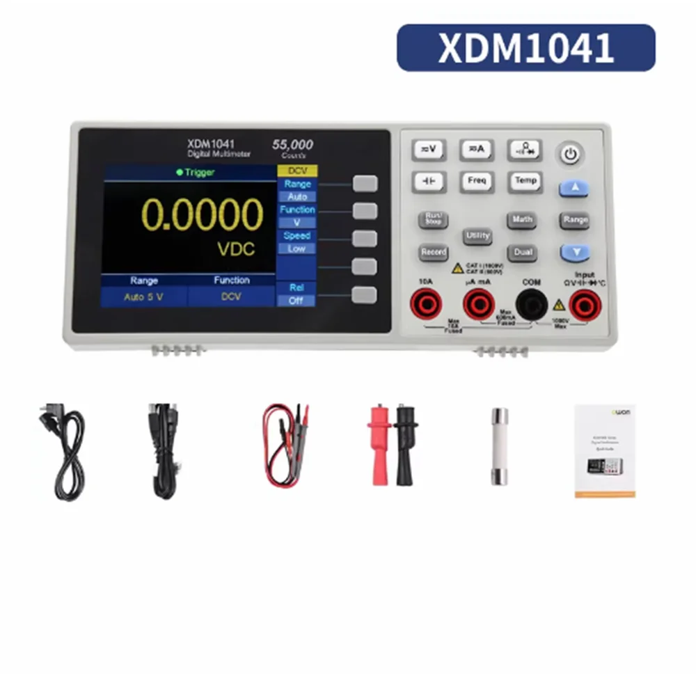 XDM1041 XDM1241 Desktop four Position Semi-Automatic Range multimeter OWON