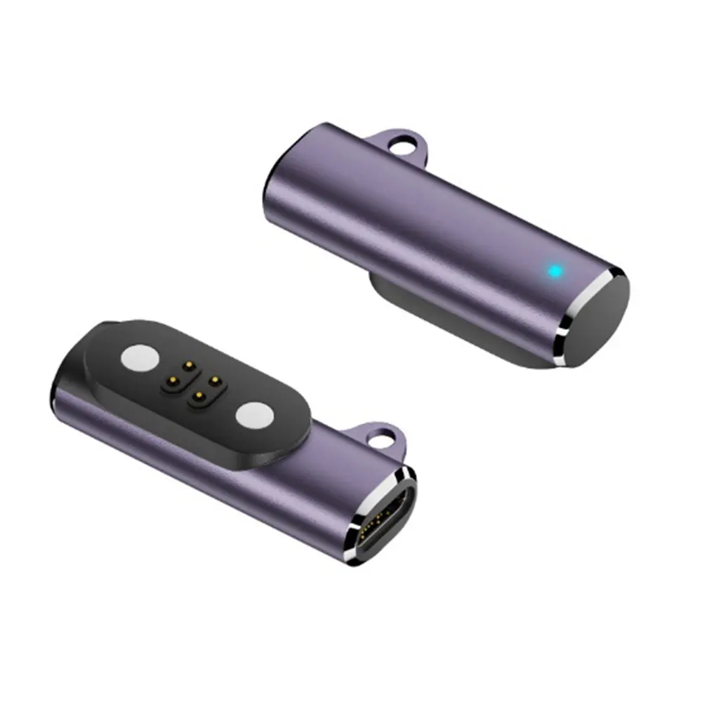 1 Pcs USB C Charger Adapter Sleek Aluminum Alloy  For Mojawa Run Plus Built In N52 Strong Magnetic Field Efficient Charging Part