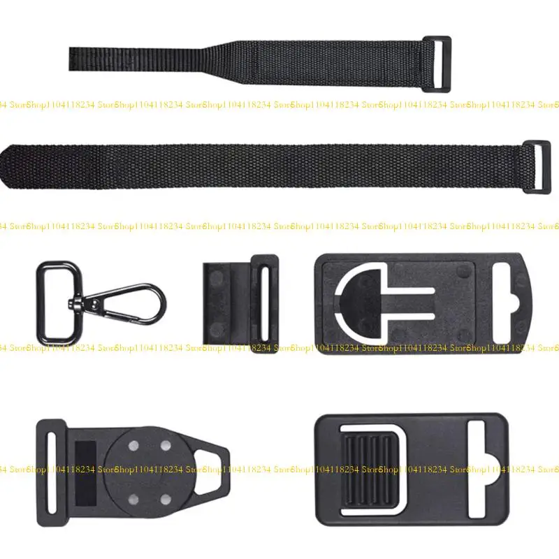 

P9FB 7pcs Straps Nylon Strap set for Multimeter Tool Organization