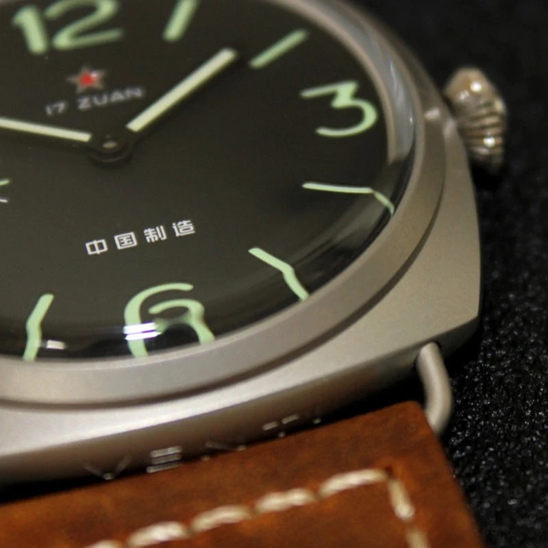 DUGARY China Aviation Chronograph mechanical watch1963 For Men Brand Pilot Waterproof Canvas Fashion Unique Military Male Watch