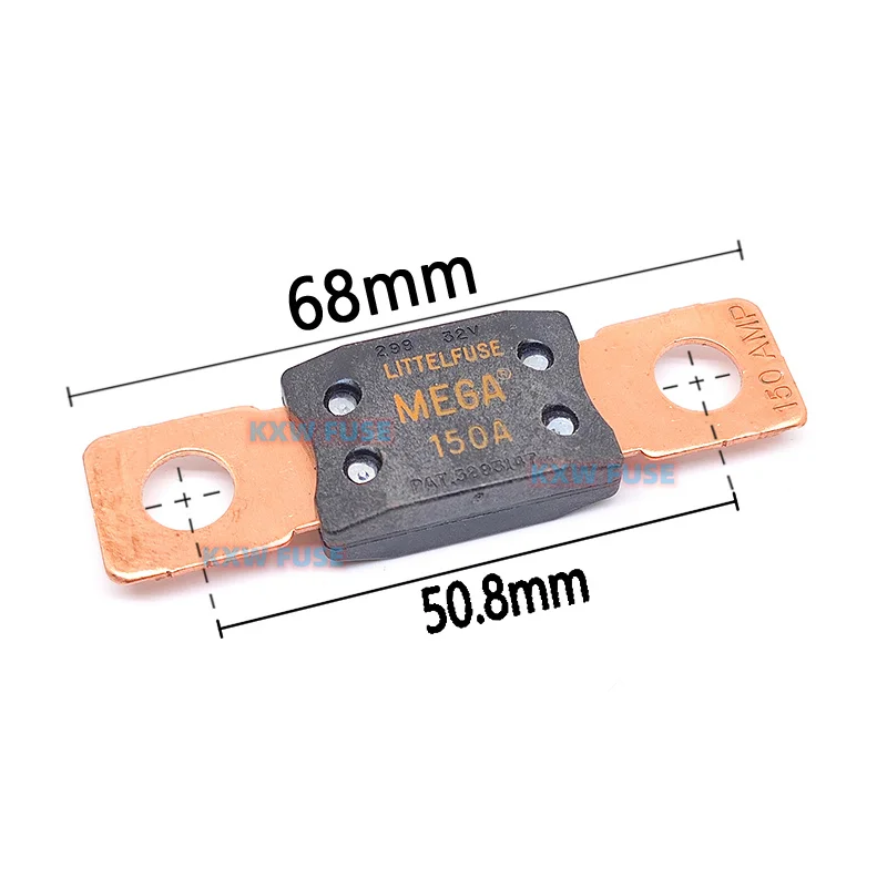 MEGA/298 Littelfuse Bolt-on Fuse/Blade Fuse 40A 60A 80A 100A 125A 150A 200A 250A 300A 350A 400A 500A 32V SLO-BLO automotive fuse