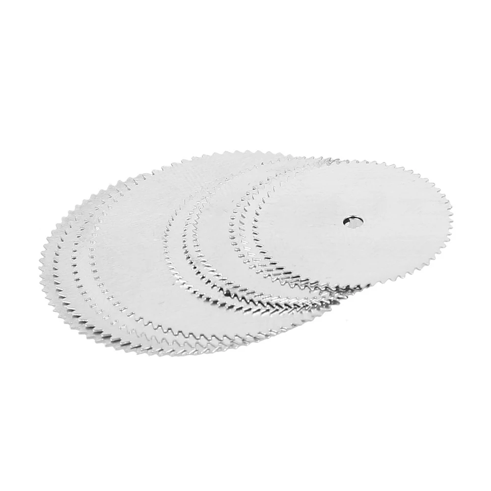10Pcs Mini Circular Saw Blade Electric Grinding Cutting Disc Rotary Tool for Dremel Metal Cutter Power Tool Wood Cutting Discs